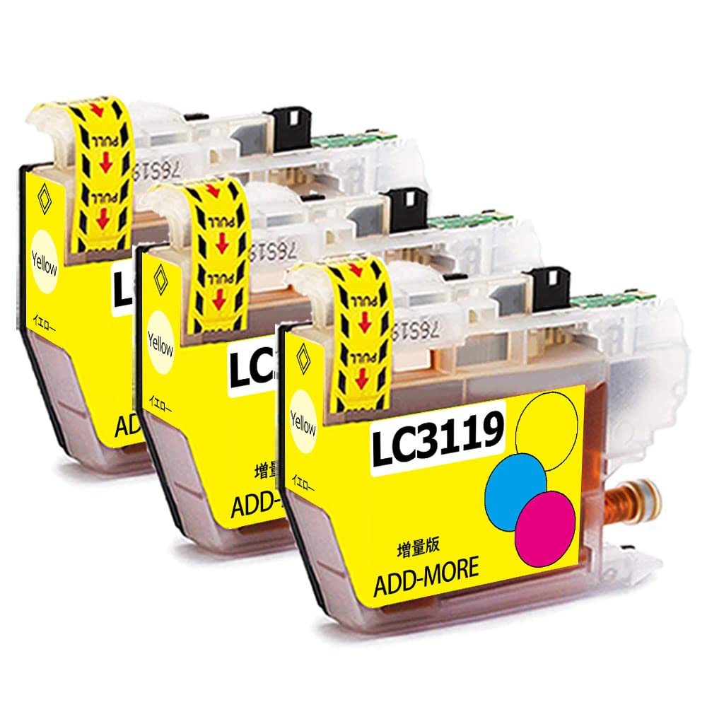 BROTHER インクカートリッジ LC3119 6個セット Amazon.co.jp: ブラザー用LC3119 LC3119Y 互換インクカートリッジ